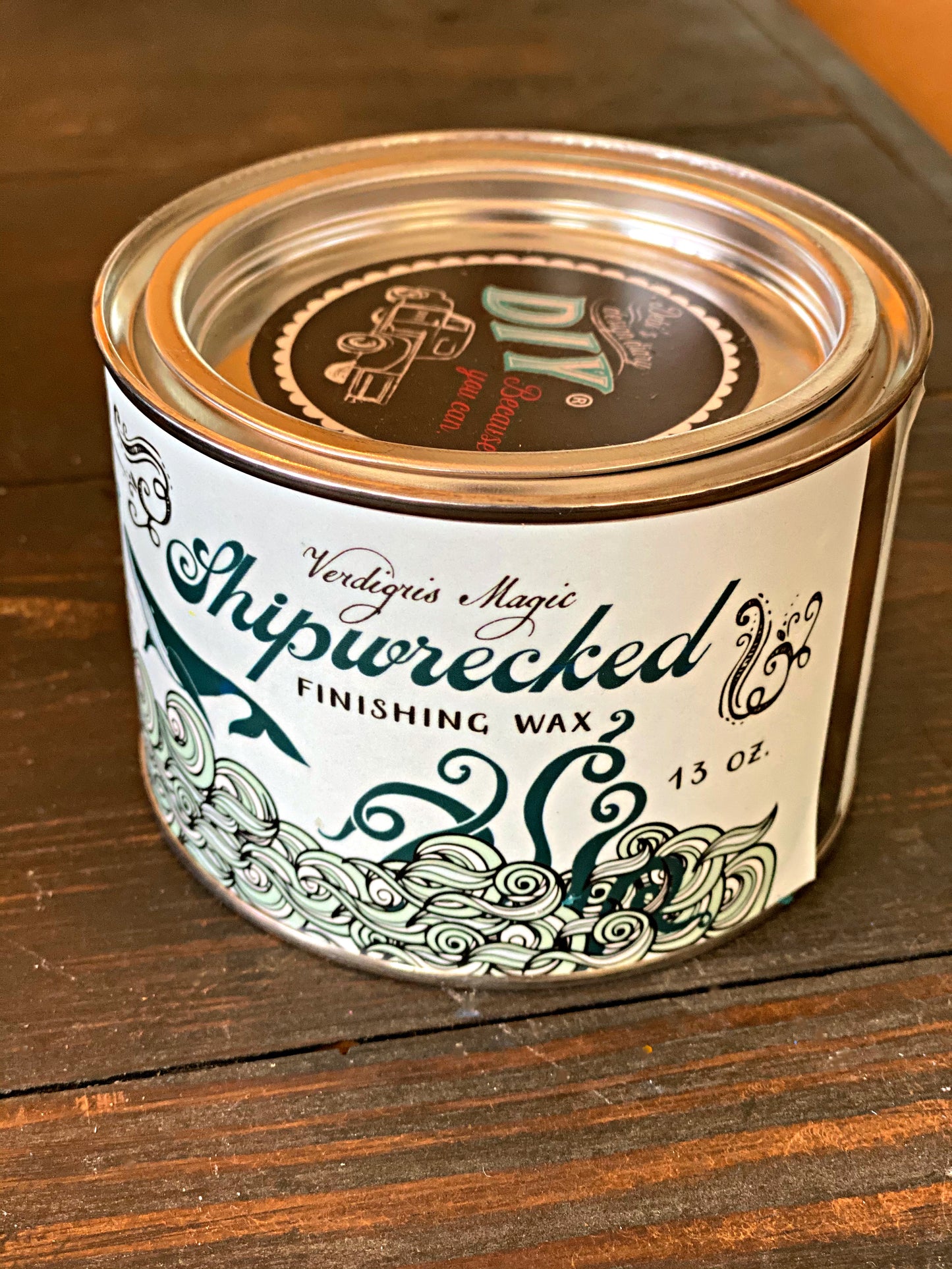 Shipwrecked Wax ( Verdigris wax) 4oz or 13.5 oz